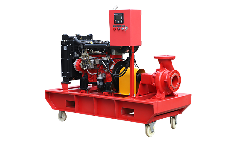 End Suction Diesel Engine Fire Fighting Pump